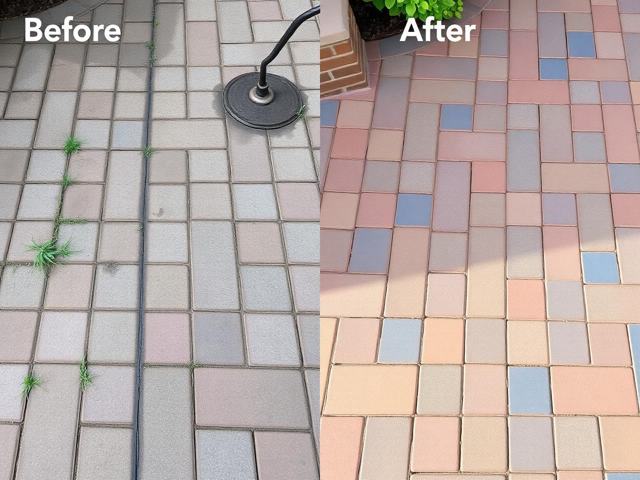 Paver patio restoration · Margate